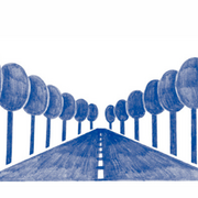 Allee. Illustration: Anne Baier, ByeByeSea.com