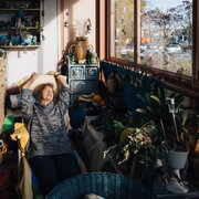 Fotografie aus der Ausstellung "Arm im Alter"