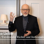 Hasso Lieber, ehemaliger Vorsitzender Richter und Justizstaatssekretär