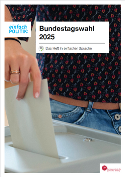 Buchcover einfach POLITIK: Bundestagswahl 2025