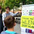 Heute mal WähLEN statt WLAN