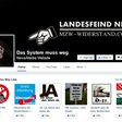 Screenshot von Hass-Seiten im Netz
