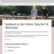 Screenshot aus der Umfrage