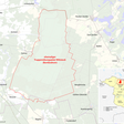 Karte des Truppenübungsplatzes  Wittstock