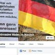 Screenshot von der Facebook-Seite der Neonazi-Initiative Nein zum Heim