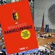 Bonner Plenarsaal mit dem Buch "Hammelsprünge"