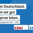 CDU/CSU Wahlprogramm 2017