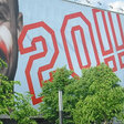 Plakat in Berlin 2011: 20 Jahre deutsch-polnischer Nachbarschaftsvertrag