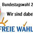 Bundestagswahl - wir sind dabei