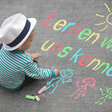 Kinderzeichnung "Lernen wir uns kennen!"