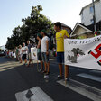 Protest gegen Naziaufmarsch in Bad Nenndorf 2013