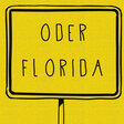 Ausschnitt aus dem Buchcover "Oder Florida", Piper Verlag
