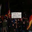 Pegida Demonstration in Dresden am 05.01.2015