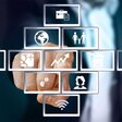 Ein Finger zeigt auf Symbole der Digitalisierung. Bild: geralt, pixabay, CCO