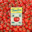 Buchcover auf Tomaten