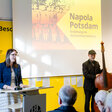 Dr. Helen Roche zur Ausstellungseröffnung in der Landeszentrale