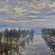 Philipp Franck, Die Alte Fahrt mit Blick zum Brauhausberg,© Potsdam Museum – Forum für Kunst und Geschichte, Foto: Michael Lüder