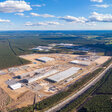 Gelände der zukünftigen Fabrik von Tesla in Grünheide