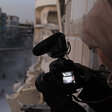 Waad al-Kateab mit Kamera in Aleppo