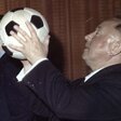 Erich Mielke bei einer Veranstaltung der Sportvereinigung Dynamo, 80er Jahre