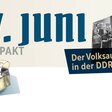 Flyer zur Ausstellung 17. Juni 1953