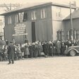 Stalins Tod, Versammlung in Eberswalde; Foto: Bestand Museum Eberswalde, Fotograph unbekannt