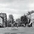Forst - Berliner Platz mit Blick in die Stalinallee, Foto: Sammlung Frank Henschel