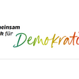 Logo Gemeinsam stark für Demokratie