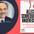 Georg Cremer mit seinem Buch "Alles schrecklich ungerecht"