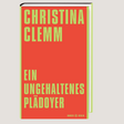 Buchcover: Ein ungehaltenes Plädoyer