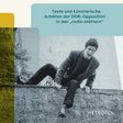 Titelbild "Stimmen aus der Verbotszone". Untertitel "Texte und künstlerische Arbeiten der DDR-Opposition in den "radix-Blättern"". Stephan Bickhardt 1987 in Ost-Berlin über Mauer kletternd.