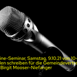 Reden Schreiben - Online-Seminar