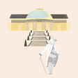 Illustration des Schloss Sanssouci