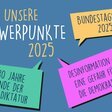Unsere Schwerpunkte 2025