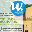 Einladung zur Podiumsdiskussion am 23.3. 2026 um 18 Uhr zur Landratswahl im Barnim in der Kulturbühne "Goldener Löwe" in Wandlitz
