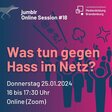 Was tun gegen Hass im Netz