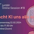 Macht KI uns alle schöner? Einladungskarte