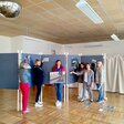 Team der Ausstellungstour "Mein Name ist Ukraine 2022" durch die Prignitz