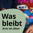Arm im Alter
