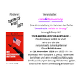 Flyer zur Veranstaltung