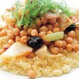 Kichererbsen und Hummus