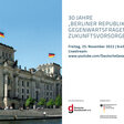 Veranstaltungsflyer Berliner Republik