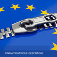 Reißverschluss auf Europafahne