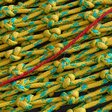 roter Faden auf einem Netz