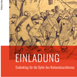 Ausschnitt aus der Einladung