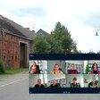 Online Meeting im ländlichen Raum
