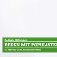 Reden mit Populisten