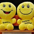 Smilies auf einer Bank