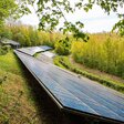 Photovoltaik Anlage im Freien