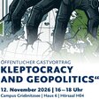 Ankündigung der Veranstaltung am 12.11.26